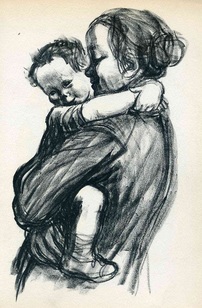 Käthe Kollwitz mother with child